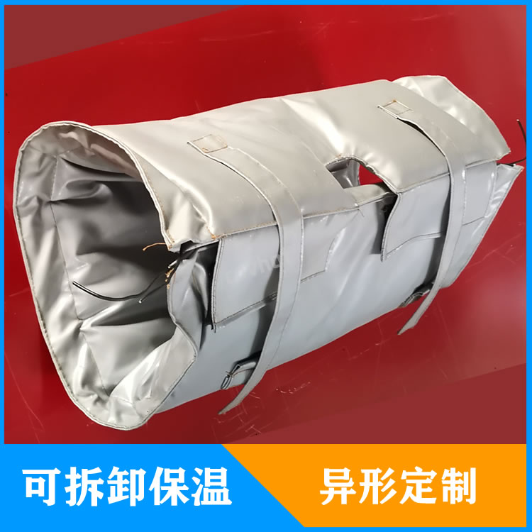 蒸汽系统保温非常重要,安装可拆卸式保温衣作