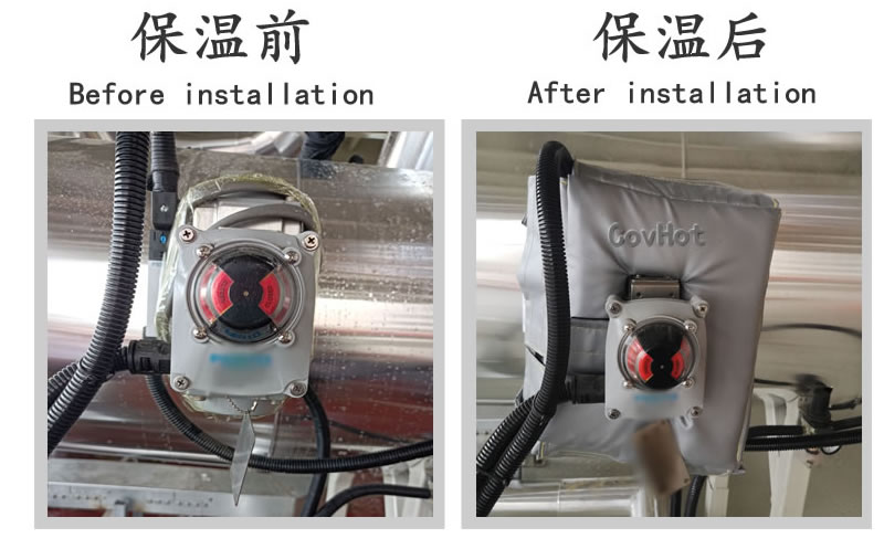 阀门执行器可拆卸柔性保温套