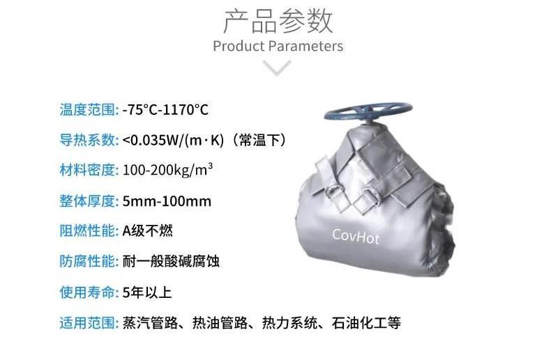 可拆卸保温套的保温性能和环保节能使用价值