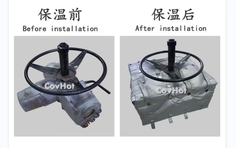可拆卸阀门保温套对阀体开展隔热保温