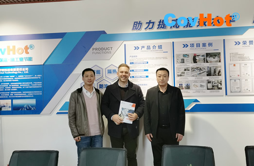 科好特公司迎接俄罗斯客户参观考察,洽谈合作