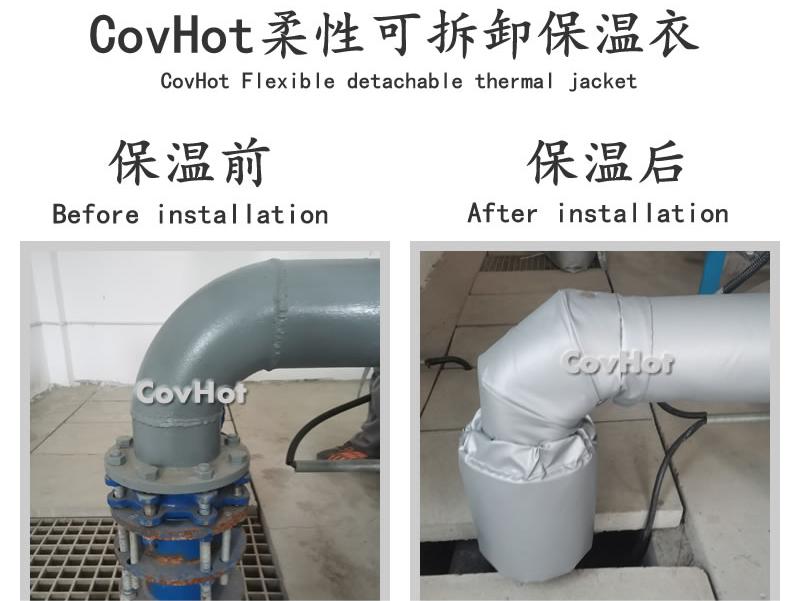 可拆卸保温套助力管道阀门保温