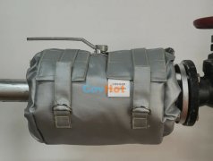 可拆式阀门保温衣耐高低温，耐油污，抗