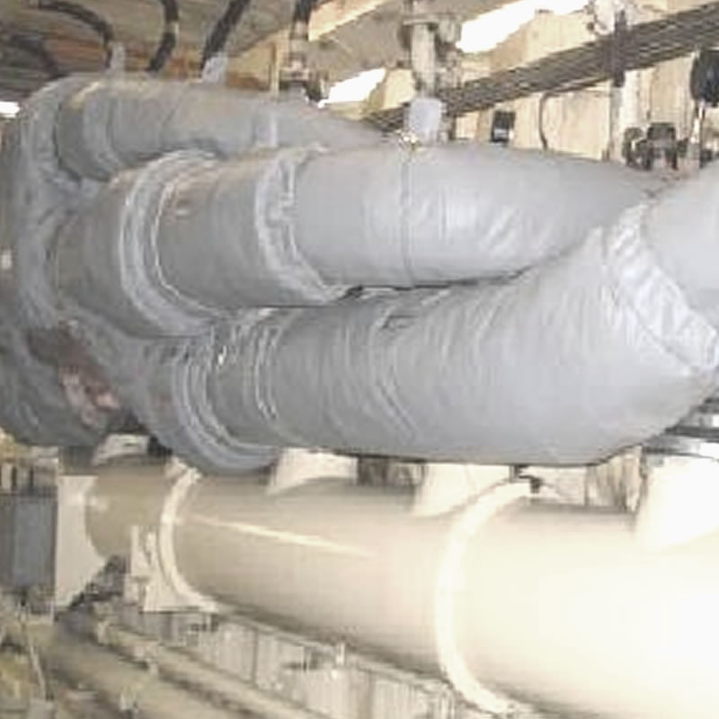 可拆卸管道保温套